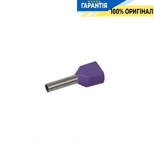 Наконечник-гильза IEK UTE10-4-D3-2-100 НГИ2 2,5-10 (фиолетовый, 20шт)