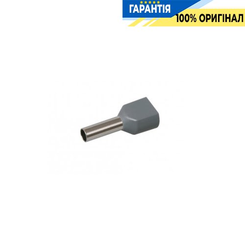 Наконечник-гильза IEK UTE10-4-D4-0-100 НГИ2 4,0-12 (серый, 20шт)