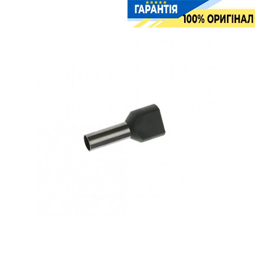 Наконечник-гильза IEK UTE10-4-D6-0-100 НГИ2 6,0-14 (черный, 20шт)