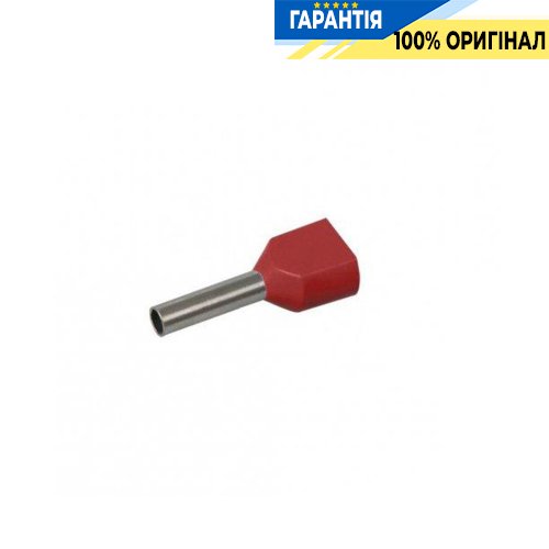 Наконечник-гильза IEK UTE10-4-D75-100 НГИ2 0,75-8 (темно-красный, 20шт)