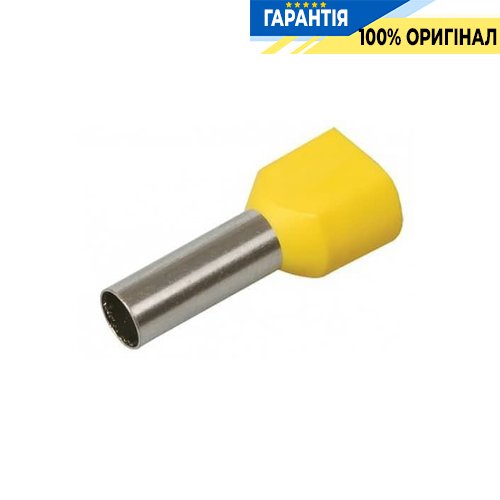 Наконечник-гильза IEK UTE10-D2-3-100 НГИ2 1,0-10 с изол фланцем (100 шт/упак)