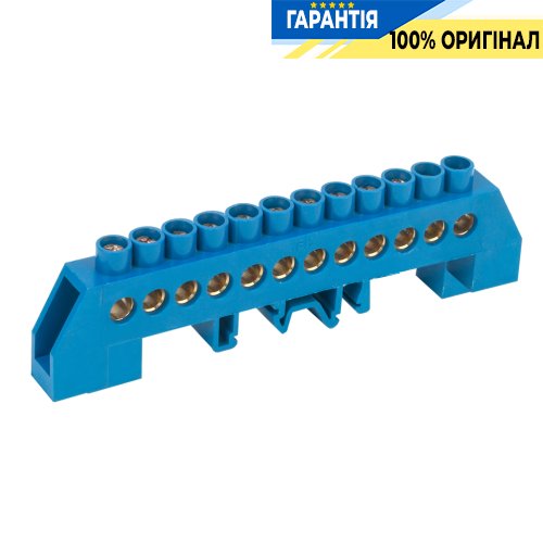 Шина N «ноль» в комб. DIN-изол. тип «Стойка» ШНИ-8х12-12-КС-C IEK, (YNN10-812-12DP-K07)