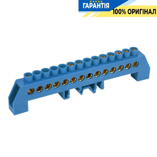 Шина N «ноль» в комб. DIN-изол. тип «Стойка» ШНИ-8х12-14-КС-C IEK, (YNN10-812-14DP-K07)