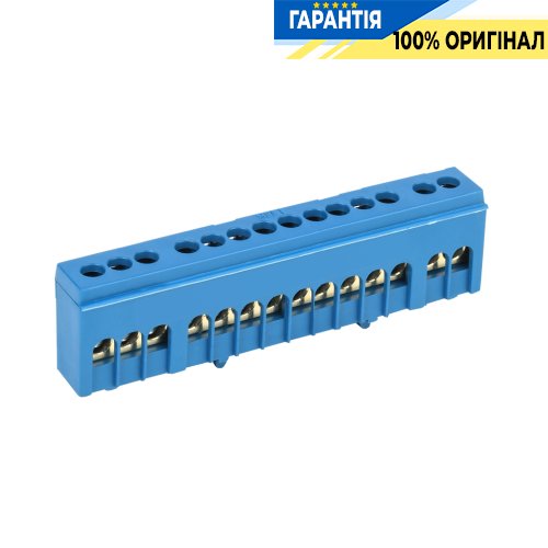 Шина N «ноль» в корп. изол. на DIN-рейку ШНИ-6х9-14-К-C IEK, (YNN10-69-14KD-K07)