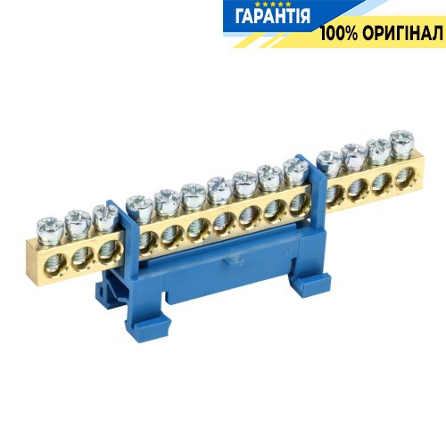 Шина N «ноль» на DIN-изол. тип «Стойка» ШНИ-6х9-14-С-C IEK, (YNN10-69-14P-K07)