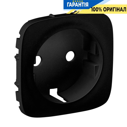 Лицьова панель для розетки 2К+3, Legrand Valena Allure, антрацит