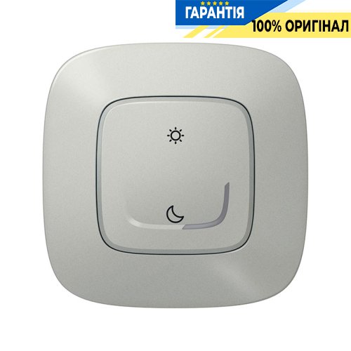 Умный беспроводной сценарный выключатель «День/Ночь» Legrand Valena Allure with Netatmo 752789, алюминий