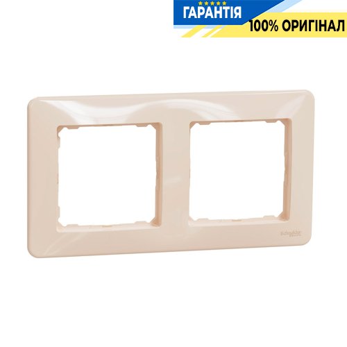 Рамка 2-місна Schneider Electric «Sedna Design» SDD312802, колір - бежевий