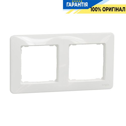Рамка 2-місна Schneider Electric "Sedna Design" SDD311802, колір - білий