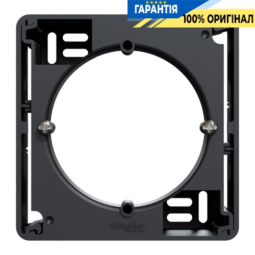 Коробка для поверхневого монтажу Schneider Electric «Sedna Design» SDD114901, колір - чорний