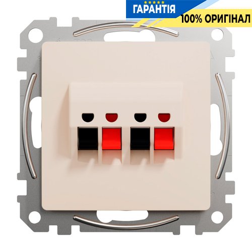 Аудіорозетка Schneider Electric «Sedna Design» SDD112411, колір - бежевий
