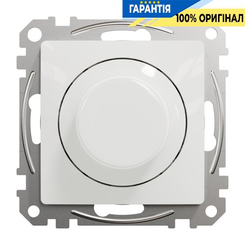 Універсальний поворотний димер для Led ламп Schneider Electric «Sedna Design» SDD111502, колір - білий