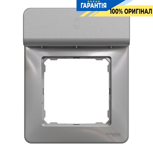 Рамка з підставкою для мобільного телефону Schneider Electric Sedna Design & Elements SDD313809, колір - алюміній