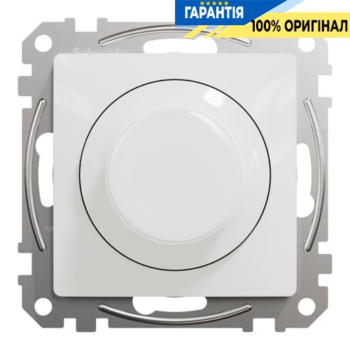Поворотний димер для LED RC 3-370Вт Schneider Electric Sedna Design SDD111501, колір - білий
