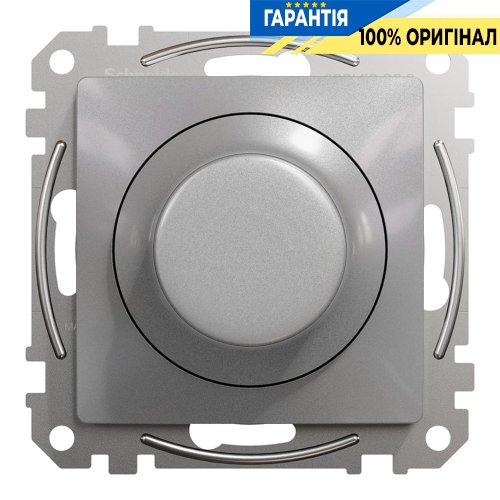 Поворотний димер для LED RC 3-370Вт Schneider Electric Sedna Design SDD113501, колір - алюміній