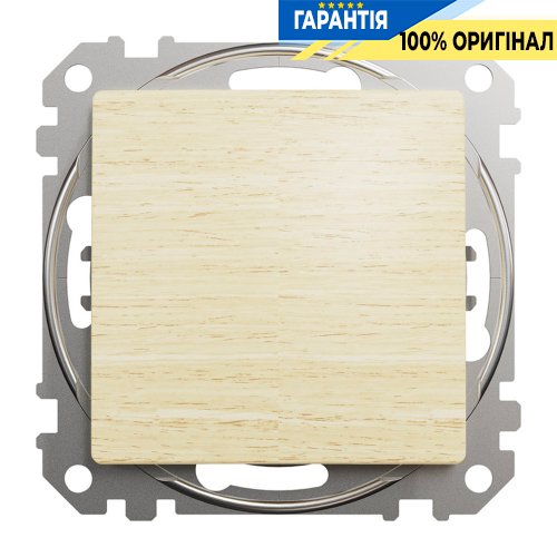 Переключатель 1-кл Schneider Electric «Sedna Elements» SDD180106, цвет - береза