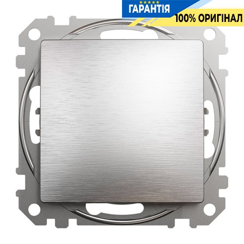 Промежуточный выключатель 1-кл Schneider Electric «Sedna Elements» SDD170107, цвет - матовый алюминий