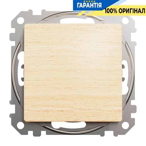 Заглушка Schneider Electric «Sedna Elements» SDD180904, цвет - береза