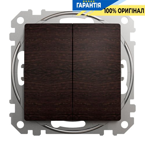 Переключатель 2-кл Schneider Electric «Sedna Elements» SDD181108, цвет - венге