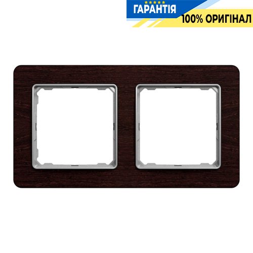 Рамка 2-місна Schneider Electric Sedna Elements SDD381802, колір - венге