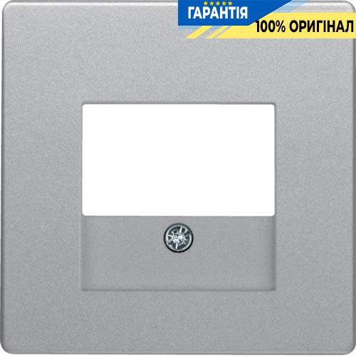 Накладка для розеток гучномовців, USB-розеток, алюміній, Berker «Q.1» «Q.3» «Q7» 10336084