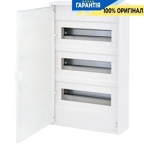 Щит зовнішній розподільний ACT 36 PО (36+6, 3ряд., білі.дв.) IP40 IK07 ETI 1100245