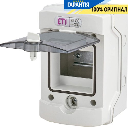 Пластиковый щит 4 мод. IP65 внешний ECH-4Gu ETI 1101170