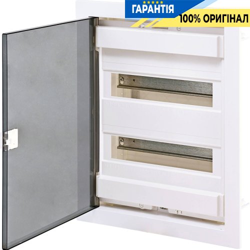Щит металопластиковий ECG28 PT (24+4мод., пластик.проз.дверцята) IP40 ETI 1101181