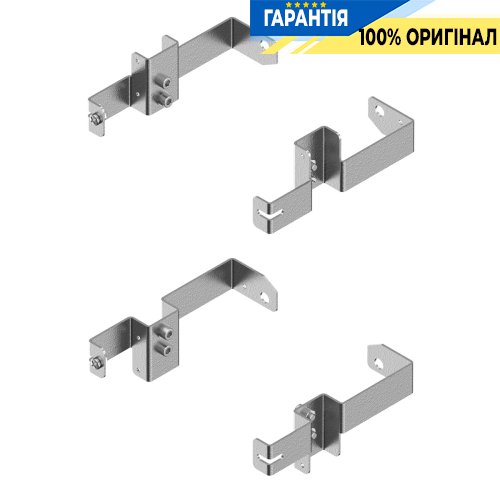 Комплект кронштейнів для настінного монтажу U400 (4шт.) ETI 1102166