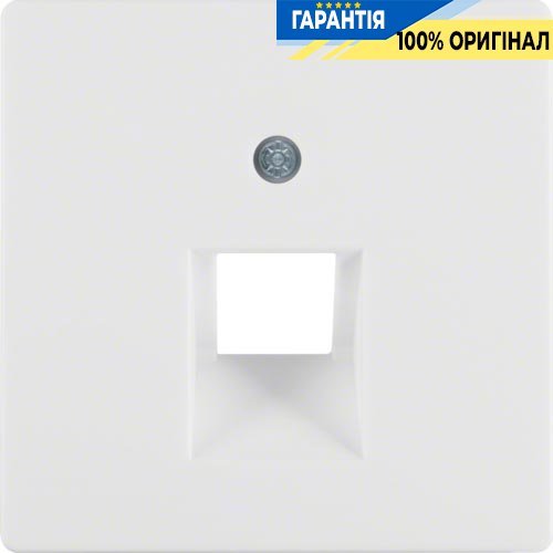 Накладка для 1-ої UAE, полярна білизна, Berker «Q.1» «Q.3» «Q7» 14076089