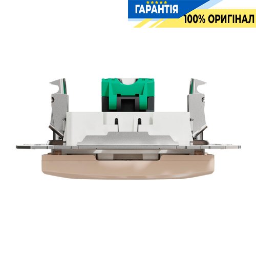 Комп'ютерна розетка RJ45 кат. 5е UTP Schneider Electric "Sedna Design" SDD112451, колір - бежевий