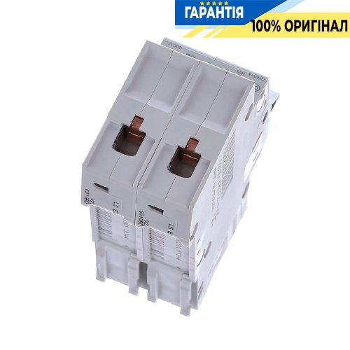 Автоматичний вимикач Hager 2-P, 6A , хар-ка B, 6kA, MBN206