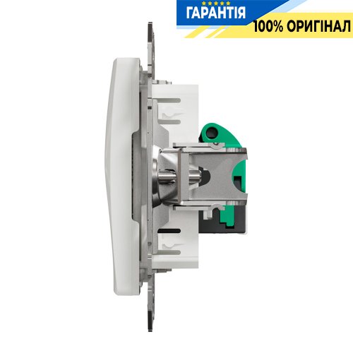 Комп'ютерна розетка RJ45 кат. 5е UTP Schneider Electric "Sedna Design" SDD111451, колір - білий