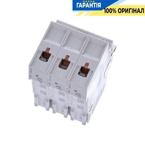 Автоматичний вимикач Hager 3-P, 50A , хар-ка B, 6kA, MBN350