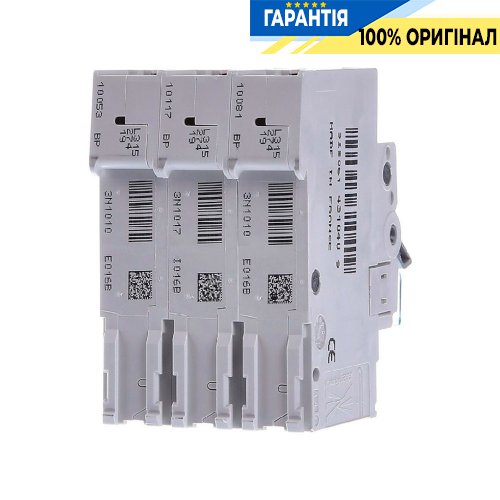 Автоматичний вимикач Hager 3-P, 50A , хар-ка B, 6kA, MBN350
