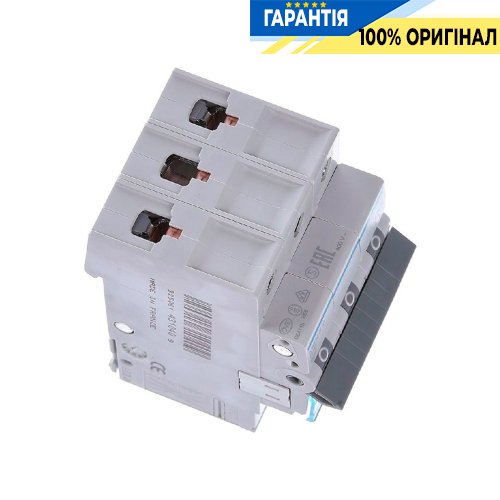 Автоматичний вимикач Hager 3-P, 50A , хар-ка B, 6kA, MBN350