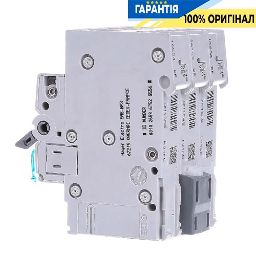 Автоматический выключатель Hager 3-P, 6A, хар-ка C, 6kA, MCN306
