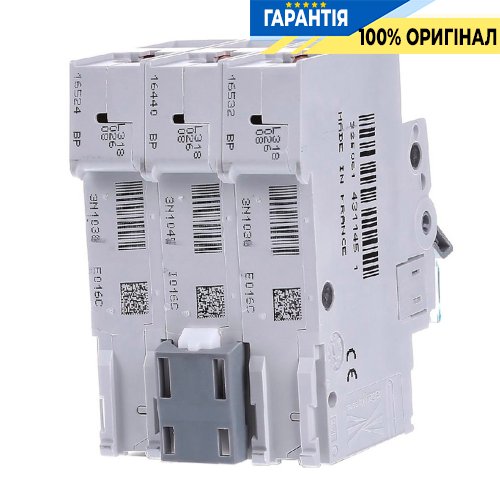 Автоматичний вимикач Hager 3-P, 32A, хар-ка C, 6kA, MCN332