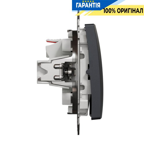 Выключатель 2-кл Schneider Electric «Sedna Design» SDD114105, цвет - черный