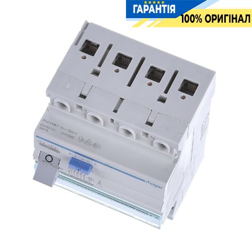 Дифреле 4P, 6kA, 63A, 100mA, A, Hager (Хагер) CEA463D