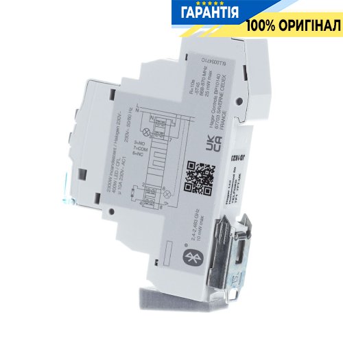 Таймер цифровий тижневий, 1-канал + Bluetooth, запас ходу 10 років Hager (Хагер) EGN100