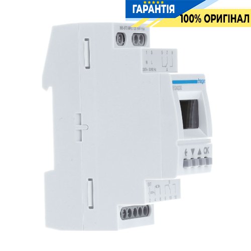 Таймер цифровой мультифункциональный, 2-канала+Bluetooth, запас хода 10 лет Hager (Хагер) EGN200