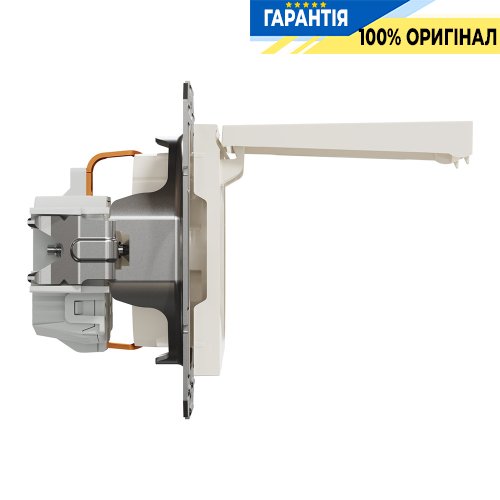 Розетка з кришкою із заземленням Schneider Electric Asfora EPH3170123, крем (без рамки) | ELECTRICA.NET.UA