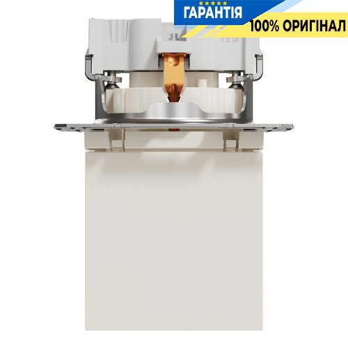 Розетка з кришкою із заземленням Schneider Electric Asfora EPH3170123, крем (без рамки) | ELECTRICA.NET.UA