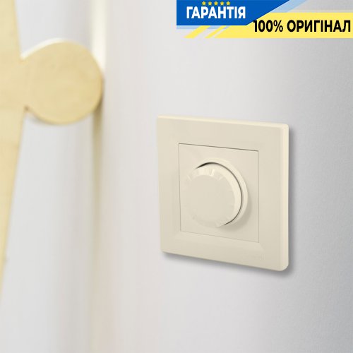 Поворотний LED димер RC 3-370Вт Schneider Electric Asfora EPH6870123, крем (без рамки) | ELECTRICA.NET.UA
