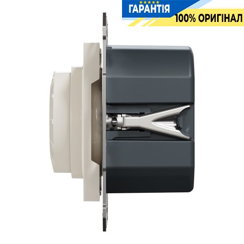 Поворотний LED димер RC 3-370Вт Schneider Electric Asfora EPH6870123, крем (без рамки) | ELECTRICA.NET.UA