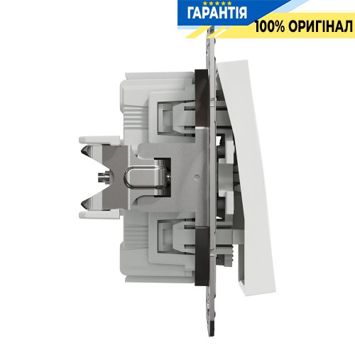 Вимикач 1-клавішний Schneider Electric Asfora EPH0170121, білий (без рамки) | ELECTRICA.NET.UA