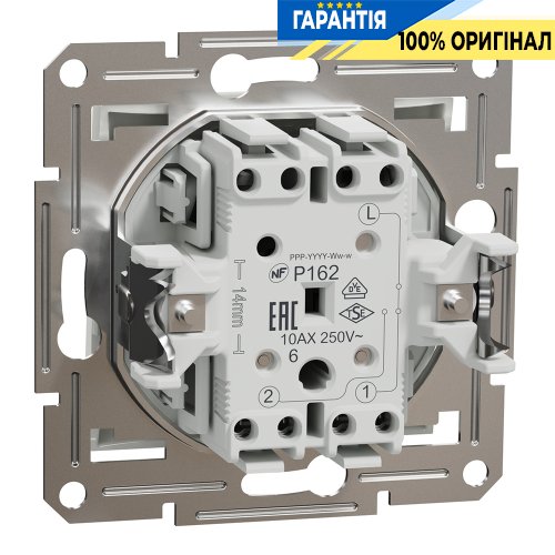 Переключатель 1-клавишный Schneider Electric Asfora EPH0470121, белый (без рамки) | ELECTRICA.NET.UA