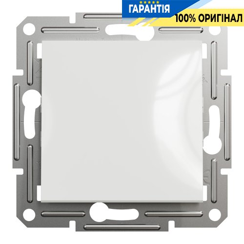 Переключатель 1-клавишный Schneider Electric Asfora EPH0470121, белый (без рамки) | ELECTRICA.NET.UA