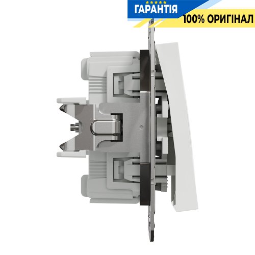 Переключатель 2-клавишный Schneider Electric Asfora EPH0670121, белый (без рамки) | ELECTRICA.NET.UA